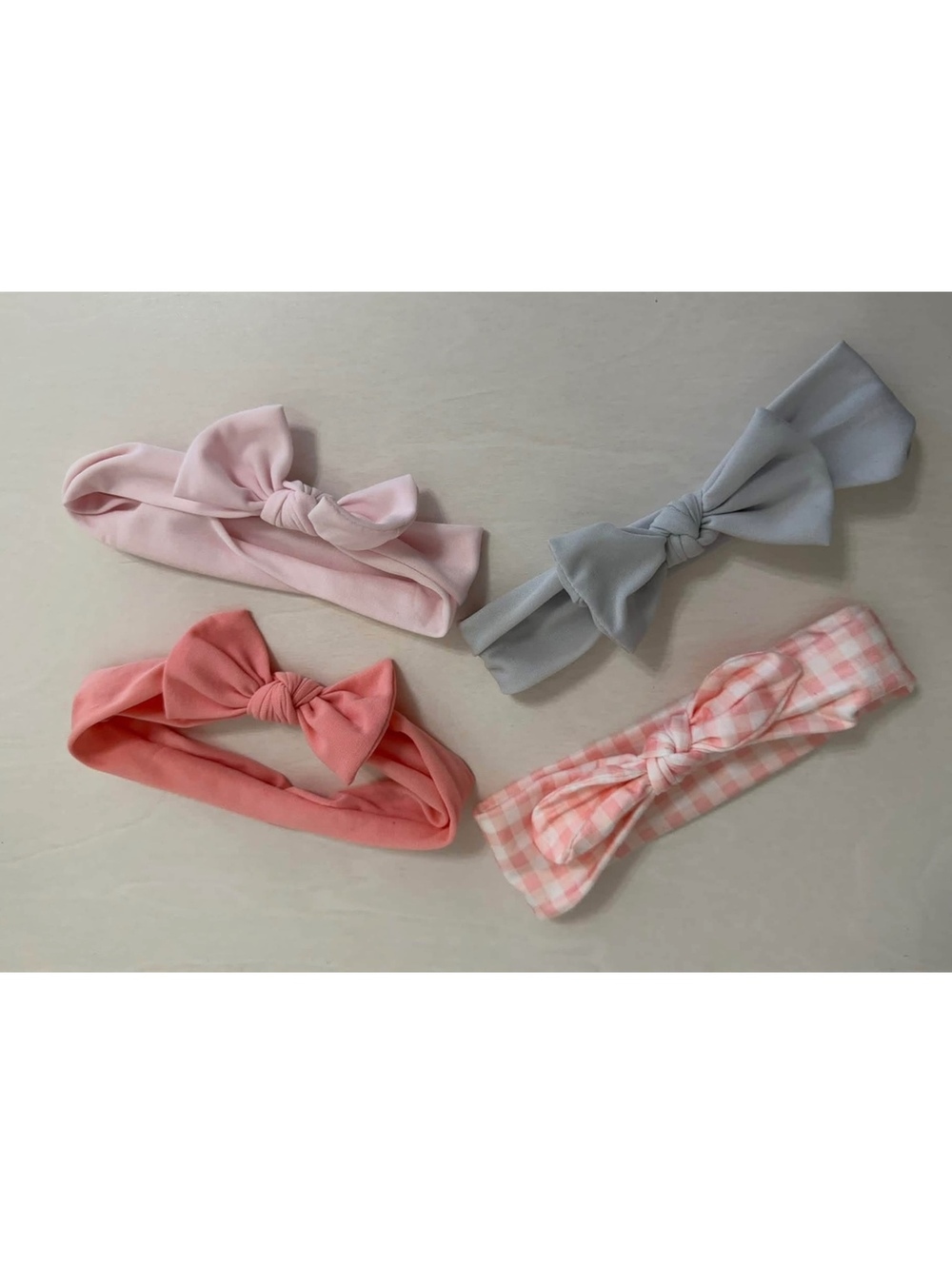 Girls Bow Headbands Set of 4 Hair Accessories